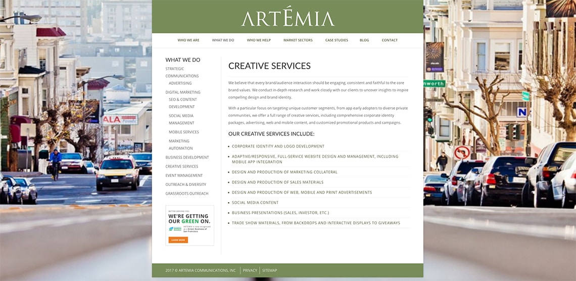 Creative services