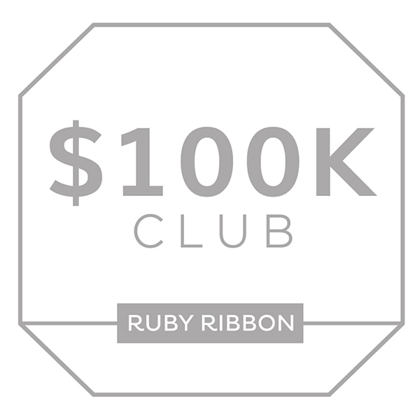 Ruby Ribbon $100K club
