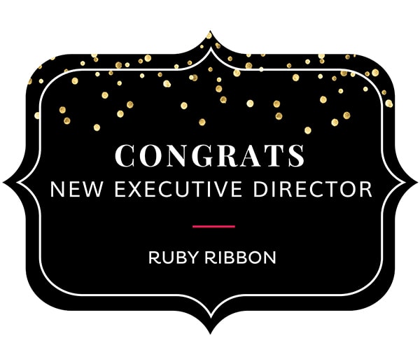 Congrats new executive director